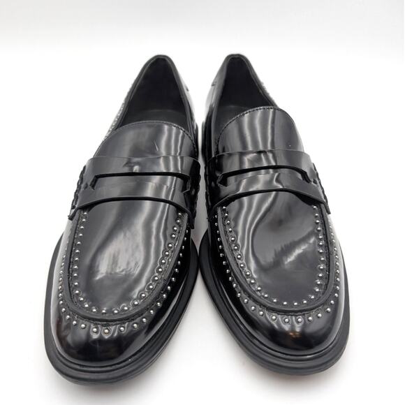 Sarto by Franco Sarto Eden Studded Penny Loafer Shoes Women's Size US9M EU40 - Picture 2 of 13